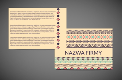 Marzenie dziką przygodą, Motywy, Tła i tekstury - Ulotki Netprint