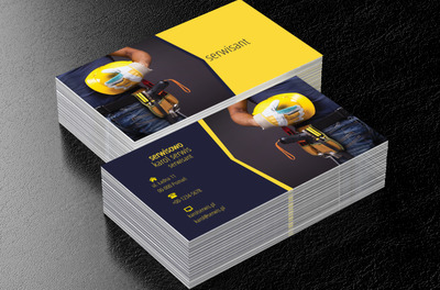 Profesjonalny serwisant, Usługi domowe, Serwisant - Wizytówki Netprint