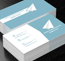 Papierowy samolot, Usługi biurowe, Agencja marketingowa - Wizytówki Netprint