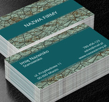 Droga do zwycięstwa, Budownictwo, Usługi kamieniarskie - Wizytówki Netprint