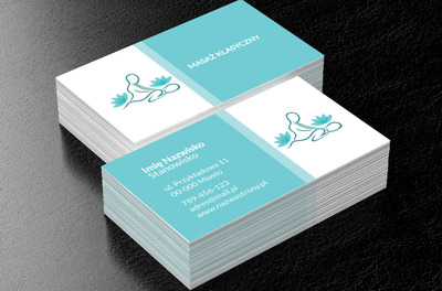 W idealnym położeniu , Medycyna, Masażysta - Wizytówki Netprint