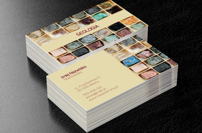 Zaczynać od podszewki…, Środowisko i Przyroda, Geologia - Wizytówki Netprint