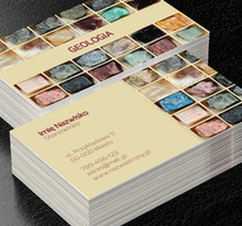 Zaczynać od podszewki…, Środowisko i Przyroda, Geologia - Wizytówki Netprint