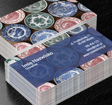 By jeść z doskonałego talerza, Sprzedaż, Ceramika - Wizytówki Netprint