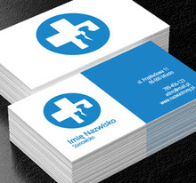 Zadbajmy o zdrowie pupili, Środowisko i Przyroda, Lecznica weterynaryjna - Wizytówki Netprint