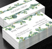 Z naturą mi do twarzy, Motywy, Roślinne - Wizytówki Netprint