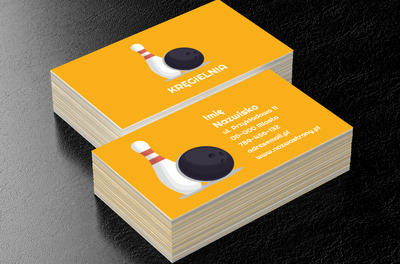 Strajk! Wygrana w Twojej dłoni, Rozrywka, Kręgielnia - Wizytówki Netprint