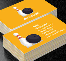 Strajk! Wygrana w Twojej dłoni, Rozrywka, Kręgielnia - Wizytówki Netprint