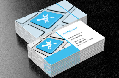 Złote rączki w czarnej godzinie, Telekomunikacja i Internet, Serwis komputerowy - Wizytówki Netprint