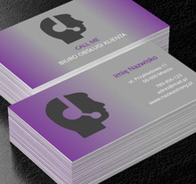 Czas na połączenie, Motywy, Ludzie - Wizytówki Netprint