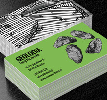 Zieleń skalnych niezwykłości, Środowisko i Przyroda, Geologia - Wizytówki Netprint