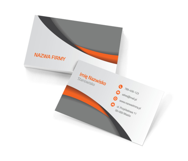 Kolor to podstawa!, Motywy, Abstrakcja - Wizytówki Netprint szablony online