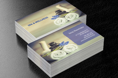 W krainie piękna, Zdrowie i uroda, SPA - Wizytówki Netprint