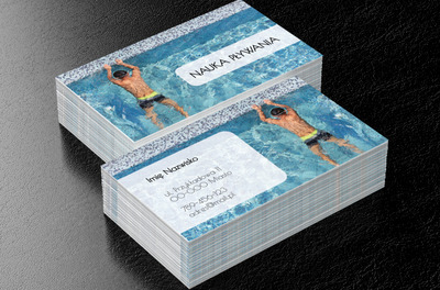 Wodne marzenia do spełnienia, Motywy, Ludzie - Wizytówki Netprint