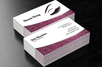 Wszystko o pięknie, Zdrowie i uroda, Wizaż - Wizytówki Netprint