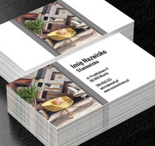 Meblowy zawrót głowy, Budownictwo, Aranżacja wnętrz - Wizytówki Netprint