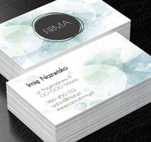 Delikatne printy – wspaniały efekt, Motywy, Tła i tekstury - Wizytówki Netprint
