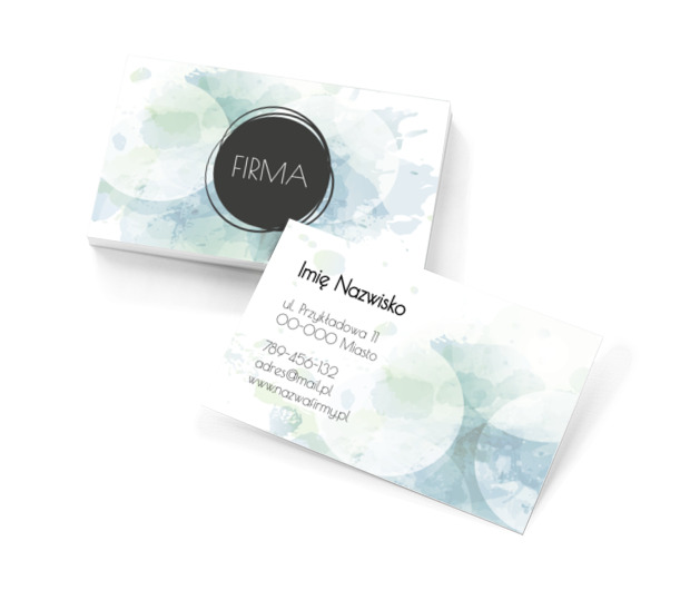 Delikatne printy – wspaniały efekt, Motywy, Tła i tekstury - Wizytówki Netprint szablony online