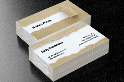 Siła prostoty, Motywy, Uniwersalne - Wizytówki Netprint