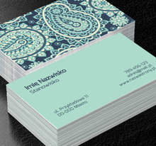 W krainie koloru, Motywy, Tła i tekstury - Wizytówki Netprint