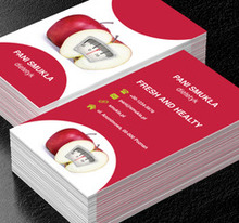 Jabłkowa waga, Zdrowie i uroda, Dietetyk - Wizytówki Netprint