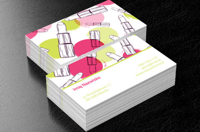 Z urodą za pan brat, Zdrowie i uroda, Wizaż - Wizytówki Netprint