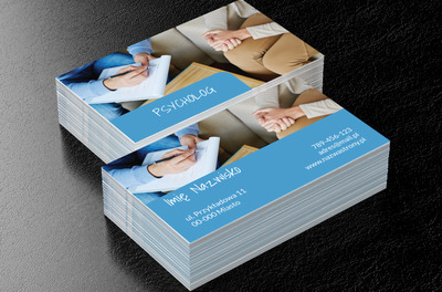 Porady na poziomie, Motywy, Ludzie - Wizytówki Netprint