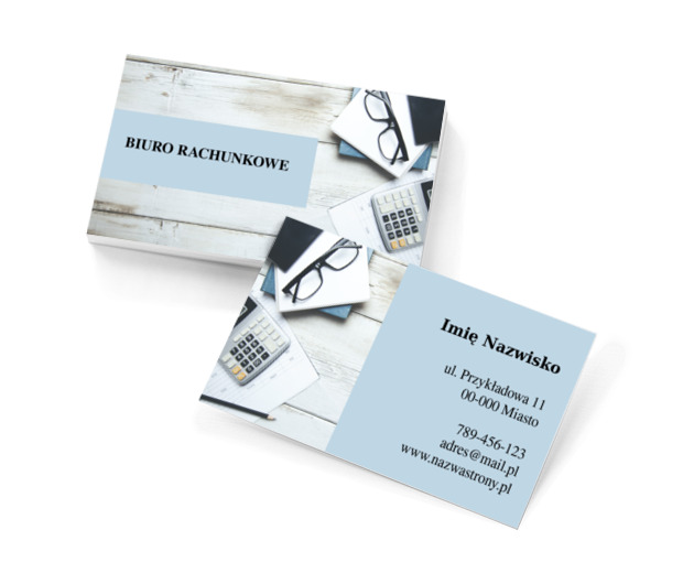 Księgowość na najwyższym poziomie!, Finanse i ubezpieczenia, Biuro rachunkowe - Wizytówki Netprint szablony online