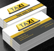 Transport na piątkę, Transport, Taxi - Wizytówki Netprint