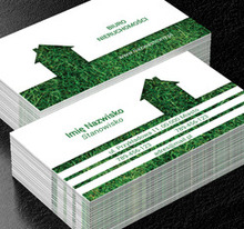 Dom jak z marzeń, Nieruchomość, Biuro nieruchomości - Wizytówki Netprint