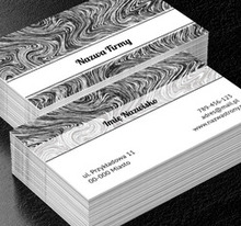 W eleganckim stylu, Motywy, Abstrakcja - Wizytówki Netprint