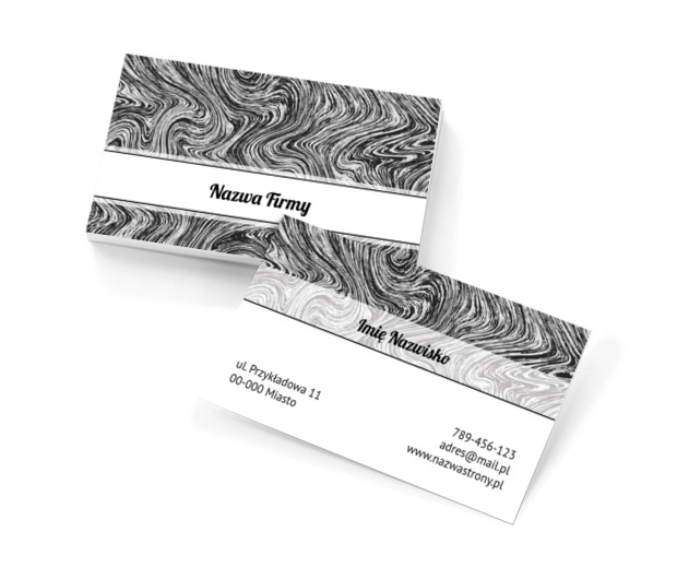 W eleganckim stylu, Motywy, Abstrakcja - Wizytówki Netprint szablony online