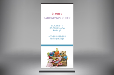 Metoda na sukces!, Edukacja, Żłobek - Roll-up Netprint