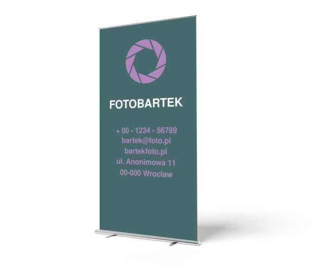 Elegancko i z pomysłem!, Fotografia, Usługi fotograficzne - Roll-up Netprint szablony online