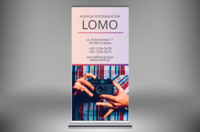 Kolor ma moc!, Fotografia, Usługi fotograficzne - Roll-up Netprint