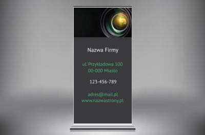 Nowoczesność w najlepszym stylu, Fotografia, Wideofilmowanie - Roll-up Netprint