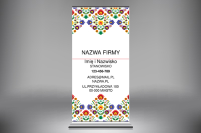 Trudno przejść obojętnie, Motywy, Tła i trekstury - Roll-up Netprint