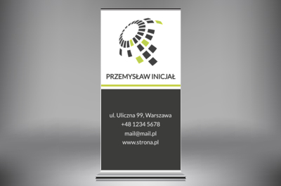 Reklamuj się mobilnie, stylowo i nowocześnie, Motywy, Uniwersalne - Roll-up Netprint