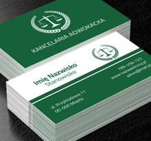 W służbie sprawiedliwości, Prawo, Kancelaria adwokacka - Wizytówki Netprint