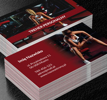 W zdrowym ciele, Zdrowie i uroda, Trener personalny - Wizytówki Netprint