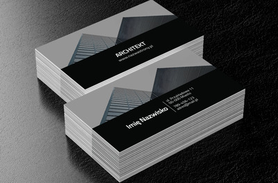 Zaprojektowane z pasją!, Budownictwo, Architektura - Wizytówki Netprint