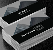 Zaprojektowane z pasją!, Budownictwo, Architektura - Wizytówki Netprint