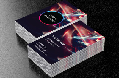 Siła dźwięku, Rozrywka, Zespół muzyczny - Wizytówki Netprint