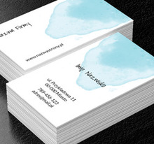 Jasność barw, Motywy, Tła i tekstury - Wizytówki Netprint