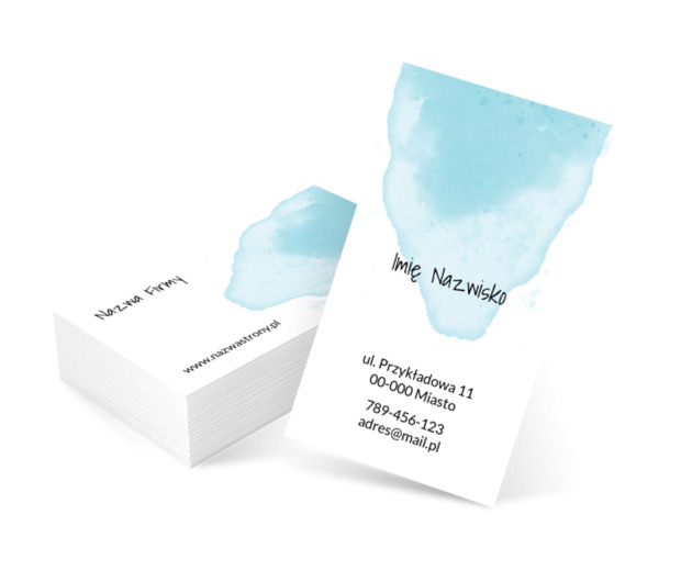 Jasność barw, Motywy, Tła i tekstury - Wizytówki Netprint szablony online