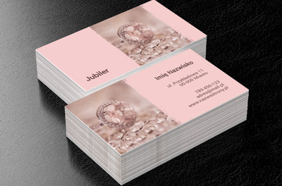 Elegancja przede wszystkim, Sprzedaż, Jubiler - Wizytówki Netprint