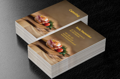 Liczy się smak, Gastronomia, Catering - Wizytówki Netprint