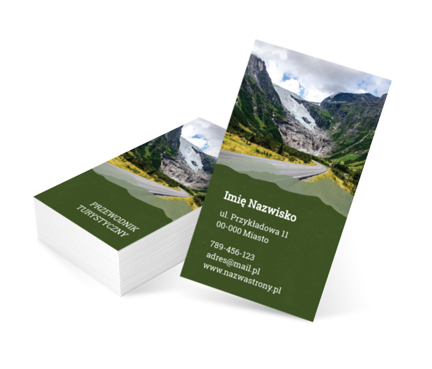 Podróże kształcą!, Turystyka, Przewodnik turystyczny - Wizytówki Netprint szablony online