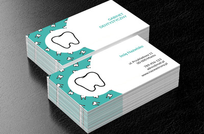 Zdrowe zęby, Medycyna, Stomatologia - Wizytówki Netprint