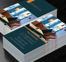 Gastronomia na poziomie, Gastronomia, Restauracja - Wizytówki Netprint